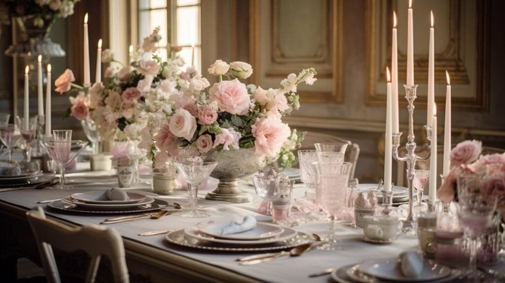 dreaming of elegant dinner party