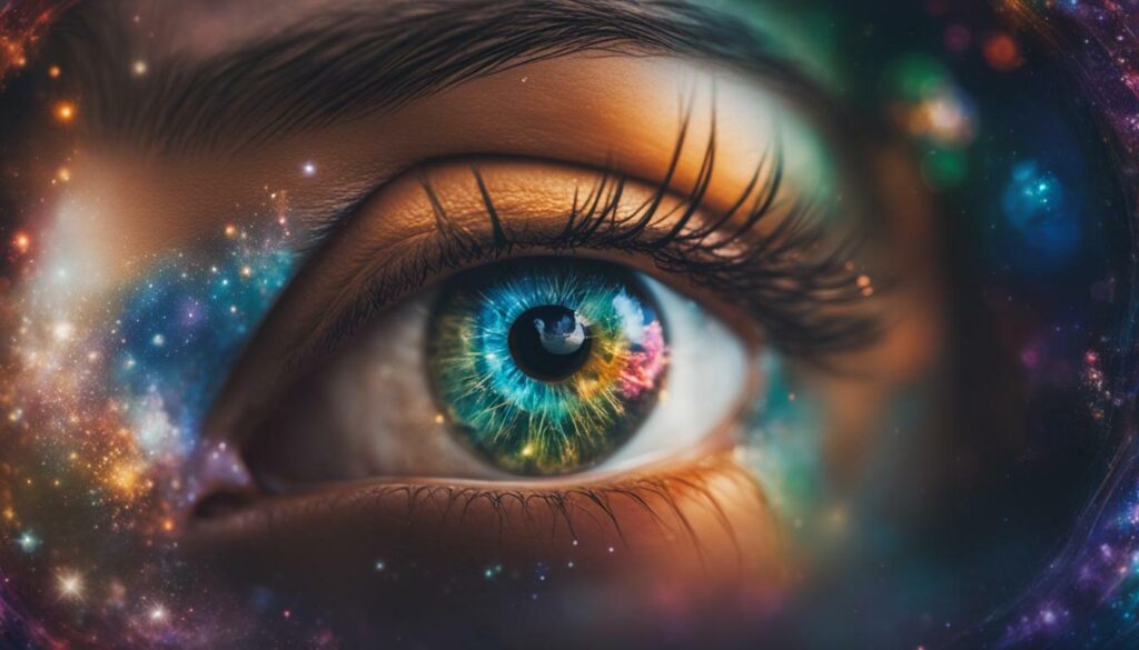 Eye Movements in Spiritual Eye Reading