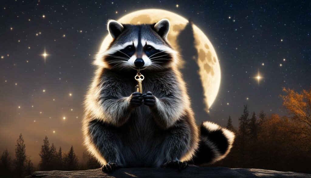 Raccoon in Dream