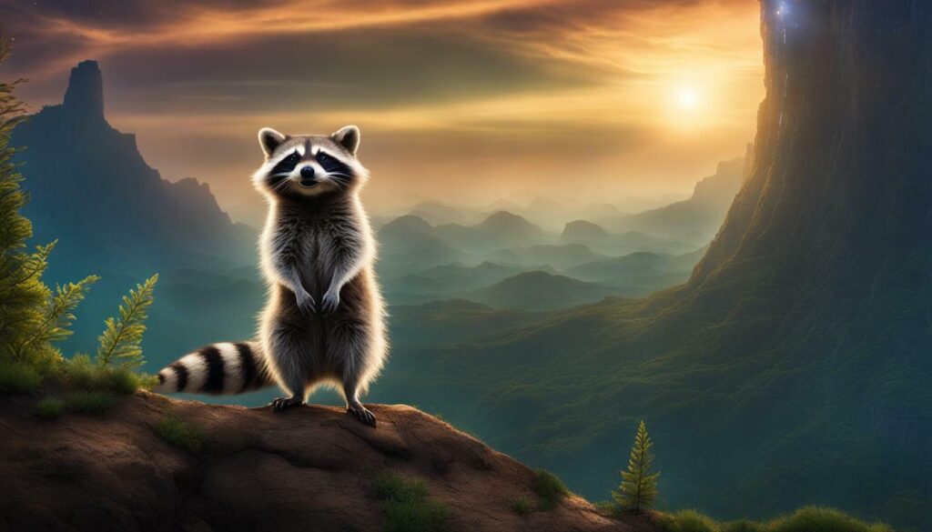 Raccoon symbolism in dreams