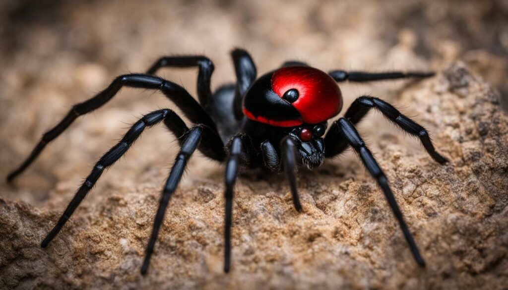 Symbolic representation of the black widow spider and its spiritual significance