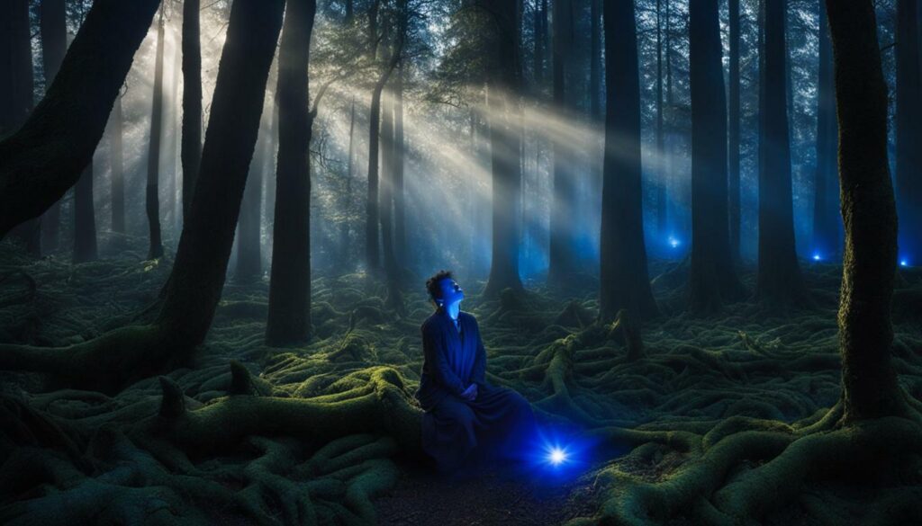 blue light and spiritual awakening