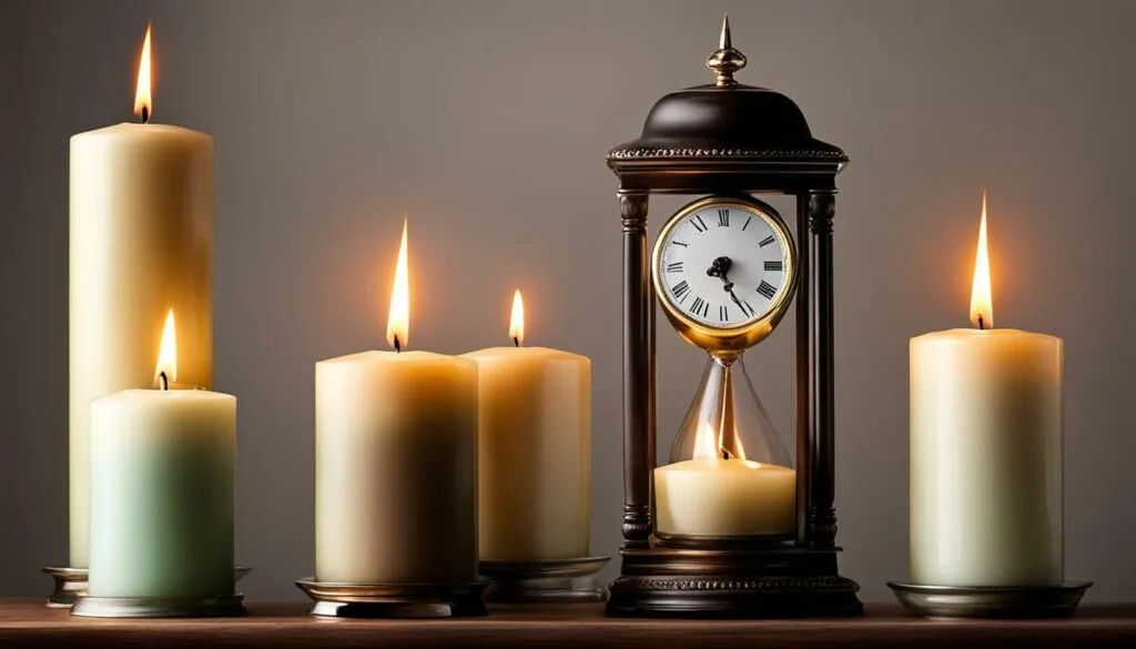 candle size candle size