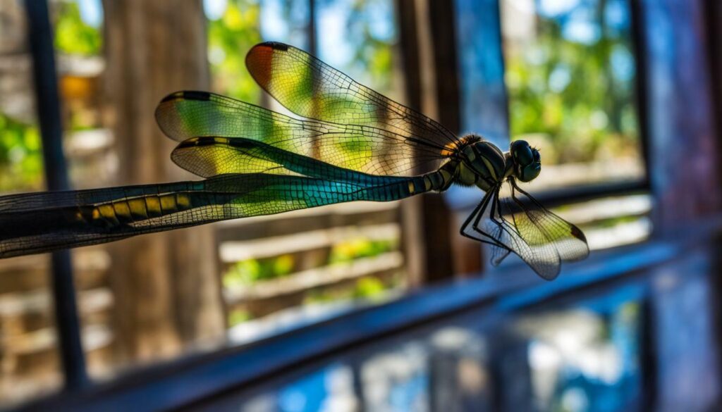 dragonfly in the house spiritual significance