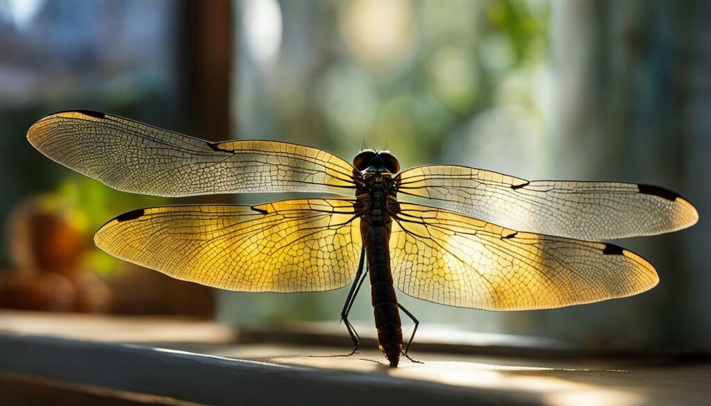 dragonfly in the house symbolic meaning