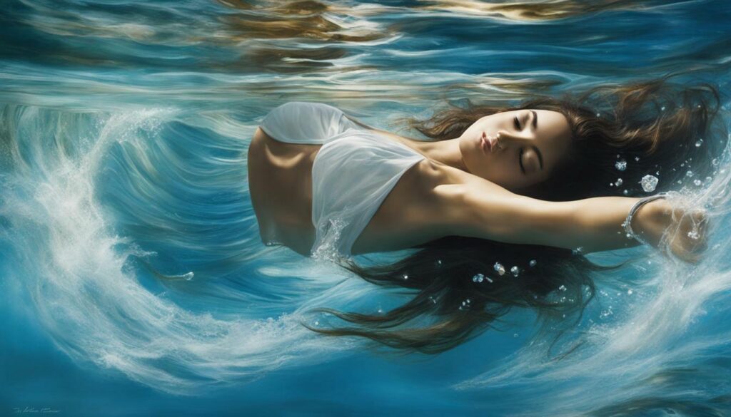 emotional healing and purification in water dreams