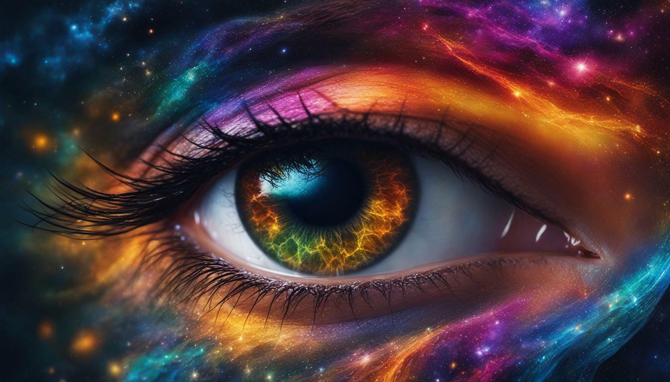 i see colors when i close my eyes spiritual