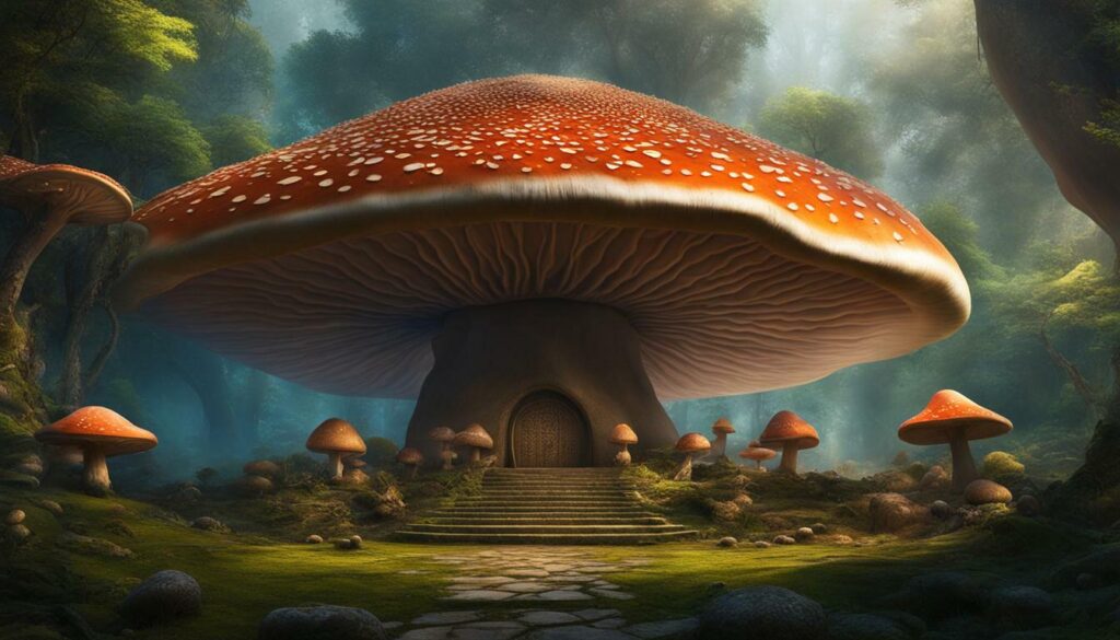 mushroom symbolism in Eastern spiritual traditions