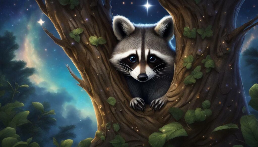 raccoon symbolism in dreams