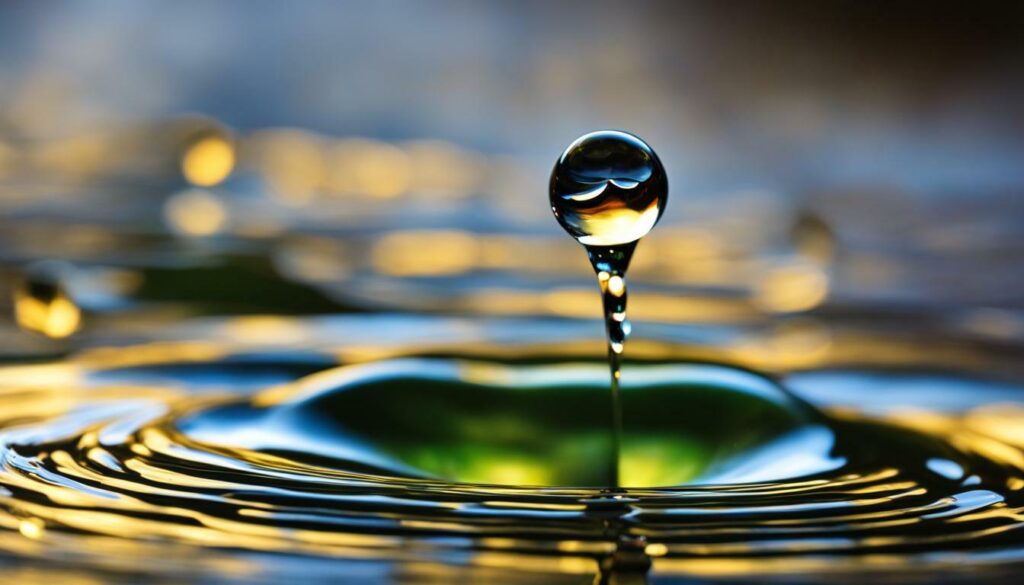 spiritual communication through water drops