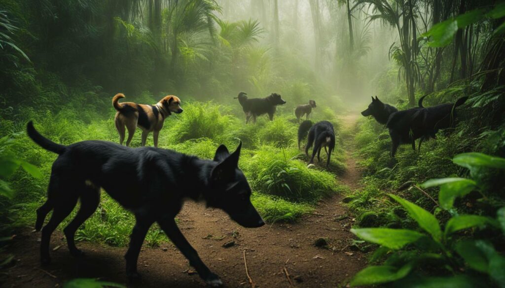 spiritual interpretation of encountering stray dogs