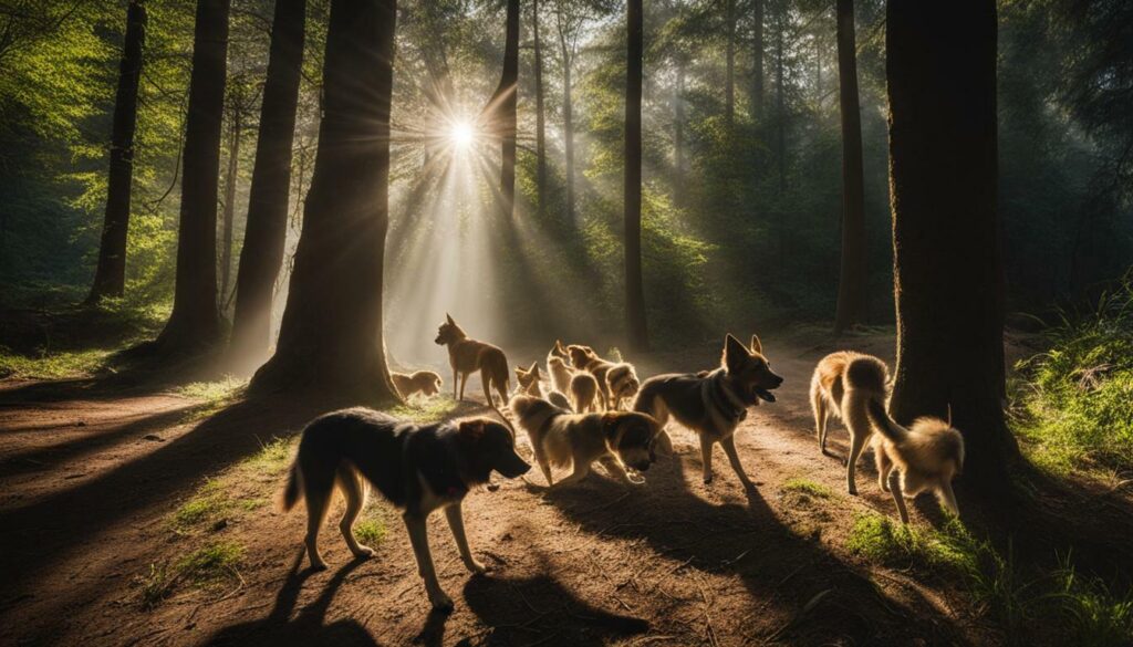 spiritual interpretation of encountering stray dogs