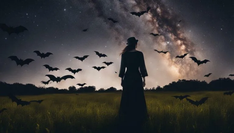 spiritual meaning of bats flying around you