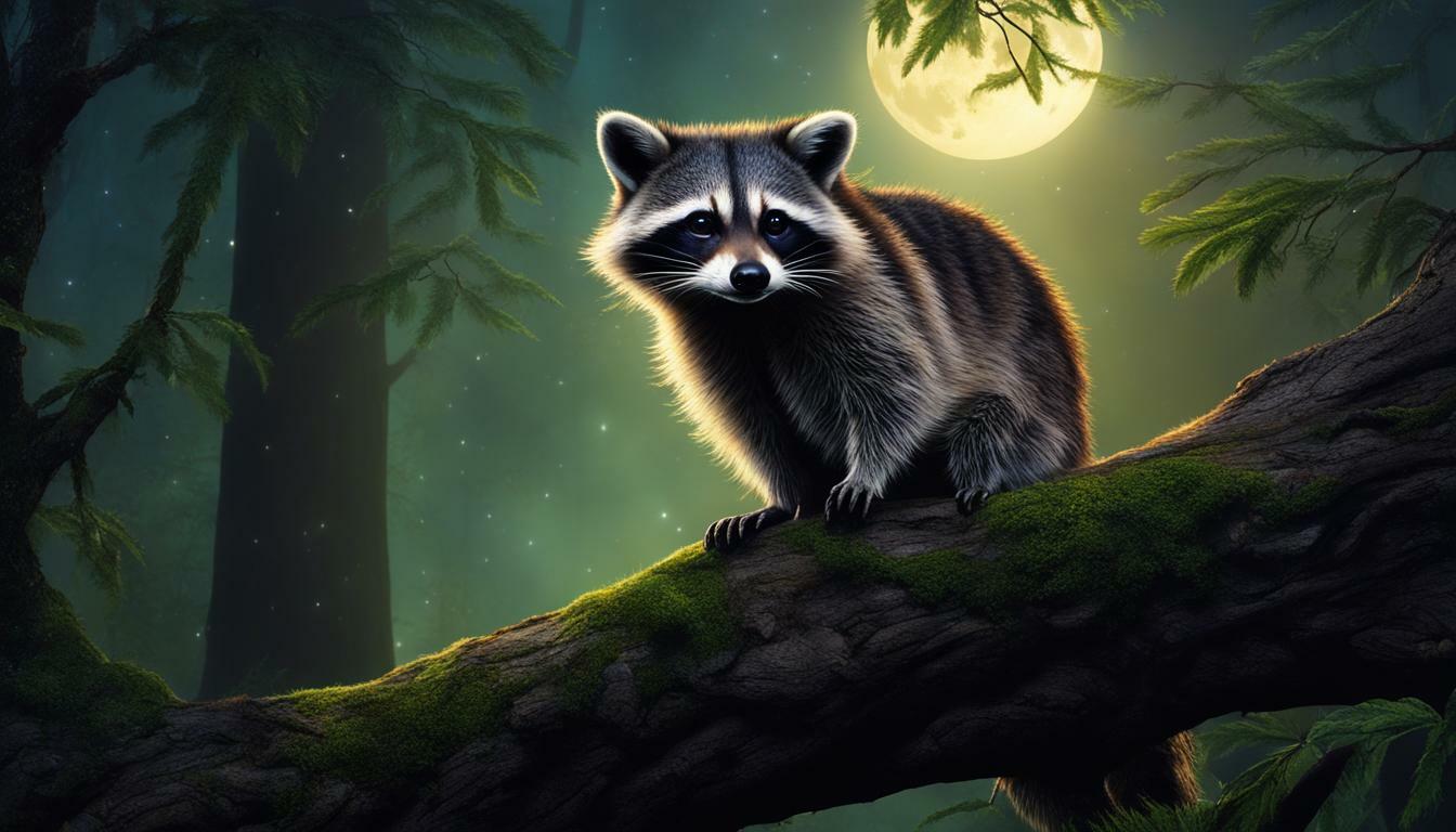 spiritual meaning of seeing a raccoon in a dream