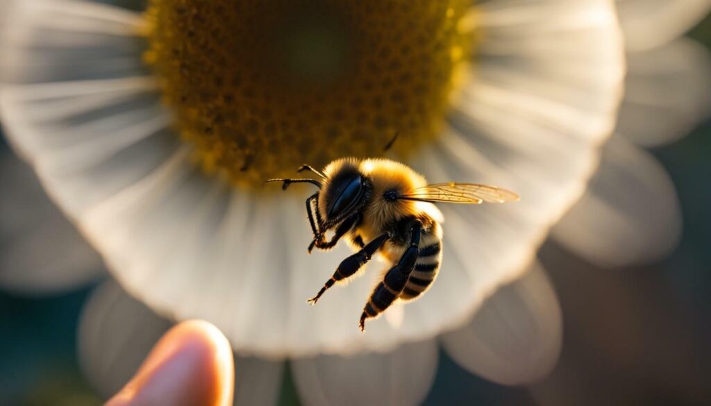 spiritual message of bee sting