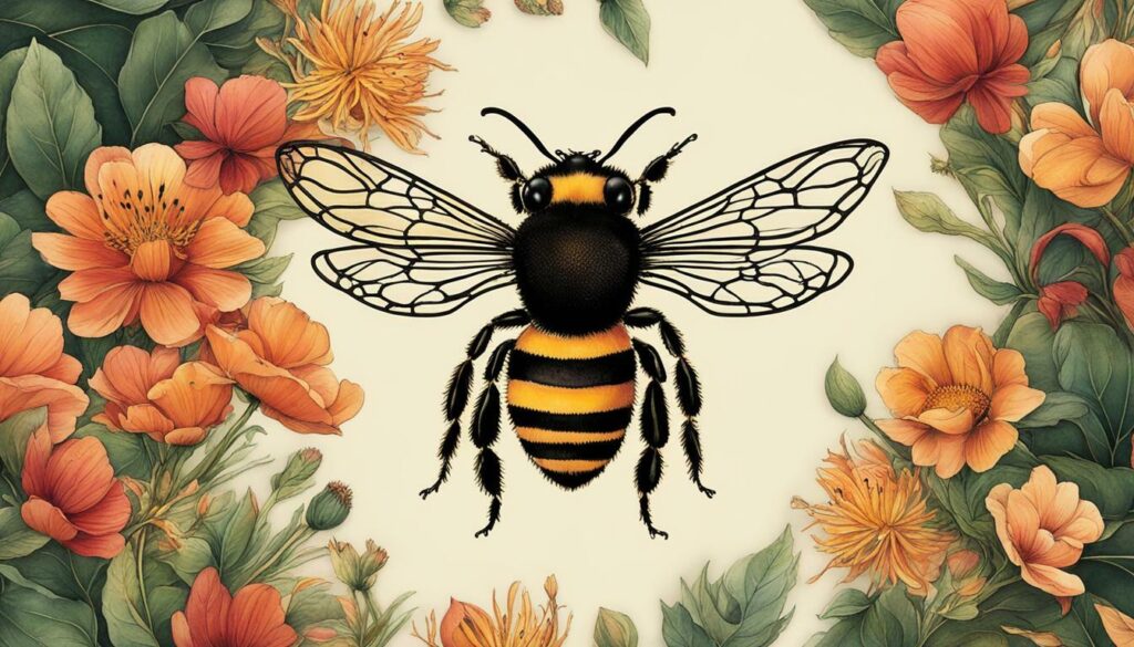 spiritual symbolism of bees following