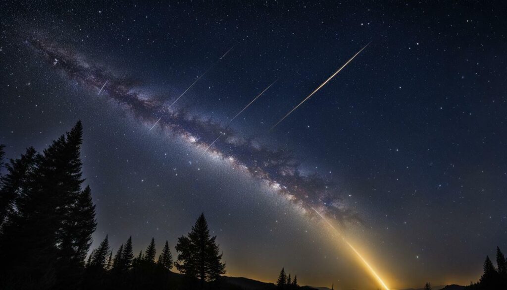 what does it mean to see a shooting star spiritual