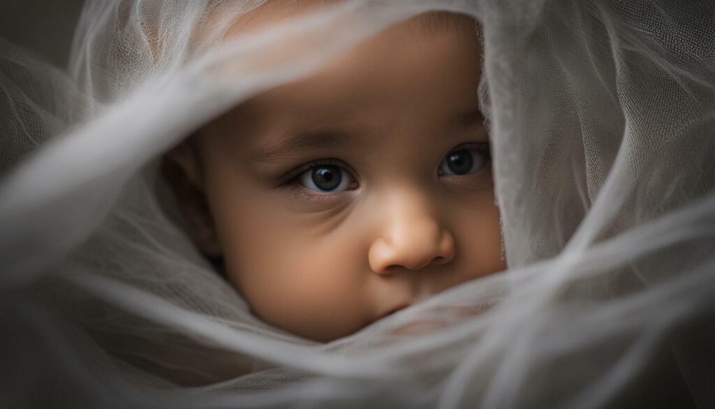 what does it mean when babies stare at you spiritually