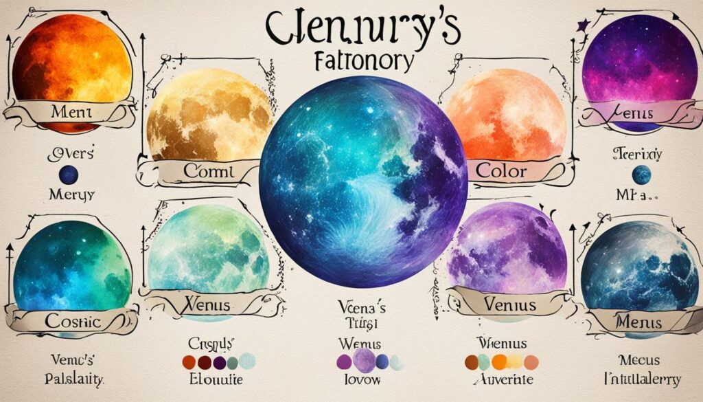 planetary colors