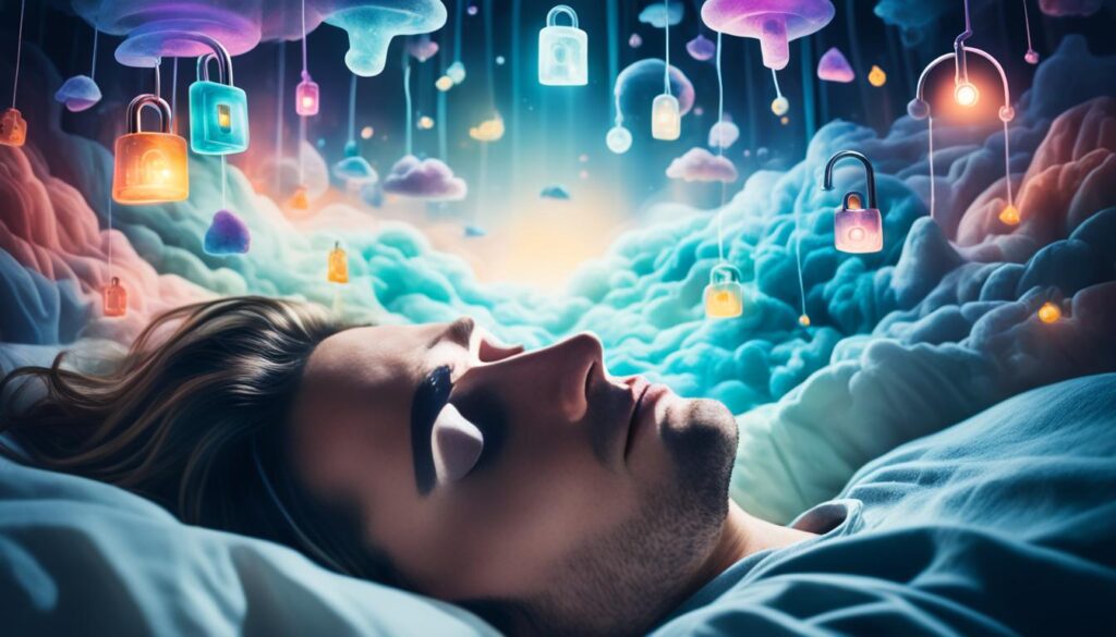 Lucid dreaming illustration