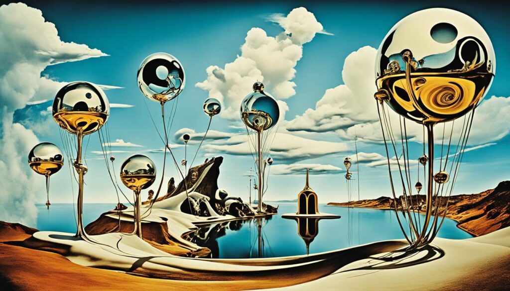 Salvador Dali's surrealist painting inspired by lucid dreams